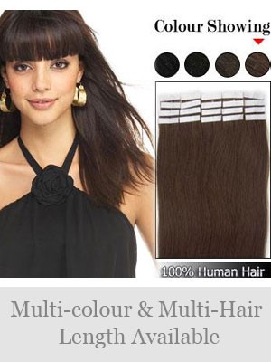 16" 20pcs Straight Tape In Extensions
