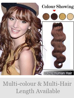18" 100% Human Hair Nail Tip Extensions
