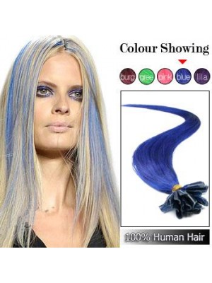 18" 100% Human Hair Nail Tip Extensions