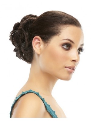 Curly Bold Style Remy Hair Bun