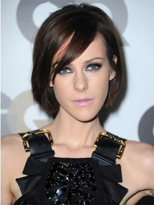 Jenna Malone's Straight Black Capless Wig