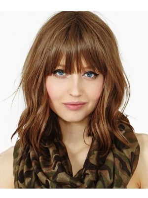 Capless Long Wave Remy Human Hair Wig