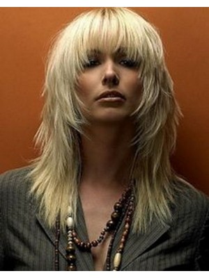 Fashionable Long Layered Synthetic Wigs