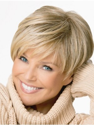 Affordable Blonde Boycuts Synthetic Wigs