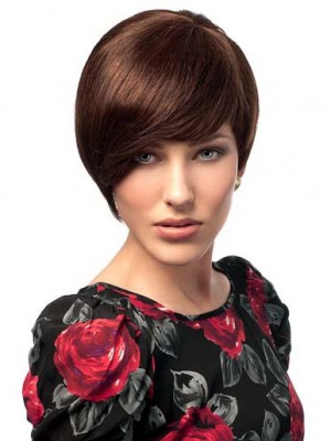 Short Pixie Human Hair Wig