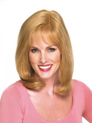 Medium Straight Full Lace Human Hair Wig