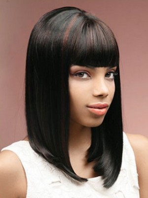 Long Straight Capless Synthetic Wig
