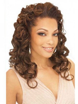 Long Curly Synthetic Capless Wig