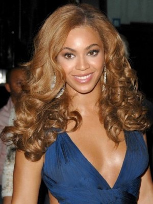 Long Wavy African American Lace Front Wigs For Women