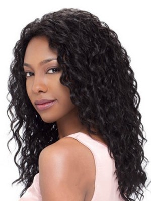 Impressive Long Curly African American Lace Wigs For Women 20 Inch 