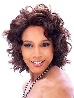Gorgeous Short Curly African American Wigs For Women 12 Inch
