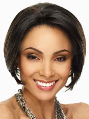 Top-rated Short Straight African American Lace Wigs For Women