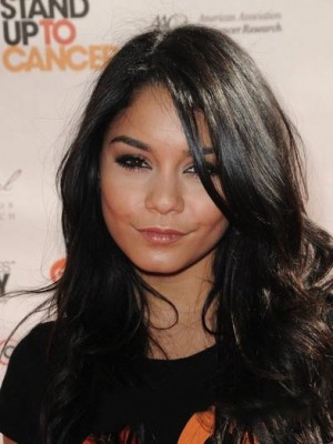 Mysterious Long Wavy Black African American Lace Wigs For Women 22 Inch