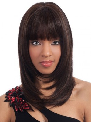 Wigs For Sale Straight Full Bang African American Wigs For Women