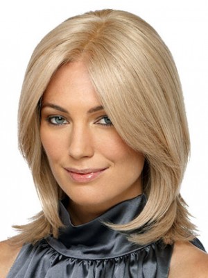 Medium Straight Synthetic Wig