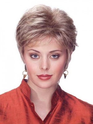 The Short Straight Lace Wig For The Office Lady