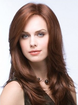 Long Natural Straight Full Lace Wig