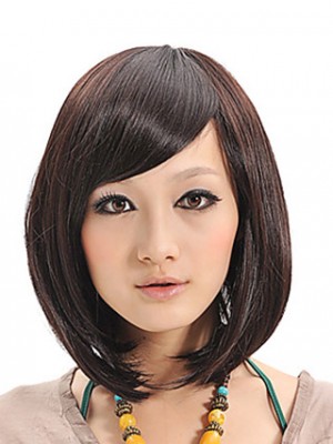 Medium Average Human Hair Wigs