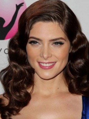 20" Ashley Greene Beautiful Long Wavy Full Lace Wig