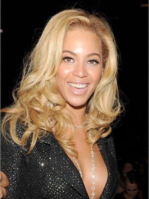 Natural Human Hair Beyonce Wavy Wig