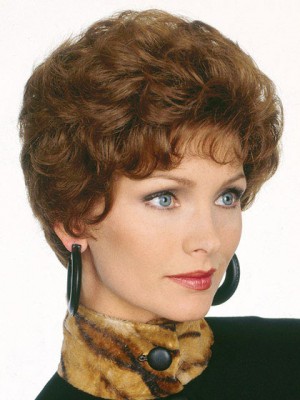 Short Soft Loose Wave Capless Synthetic Wig