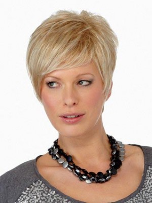 Synthetic Capless Short Wig
