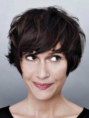 Simple Boutique Youthful Short Wavy New Arrival Real Human Hair About 8 Inches