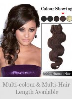 60" Wide Wavy Full Head Extensions 