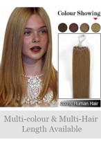18" 100% Micro Loop Human Hair Extensions 