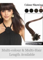 18" 100% Human Hair Nail Tip Extensions 