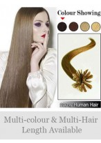 18" 100% Human Hair Nail Tip Extensions 