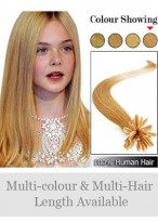 18" 100% Human Hair Nail Tip Extensions 