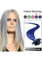 18" 100% Human Hair Nail Tip Extensions 