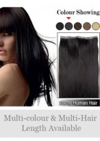 20" PU Skin Weft Remy Human Hair Extensions 