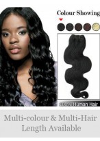 Wavy Indian Remy Hair Weft Extensions 