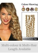 20" 100% Curly Micro Loop Extensions 