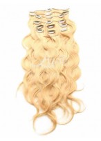10 pcs From 18" Wavy Clip In Full Head Set 