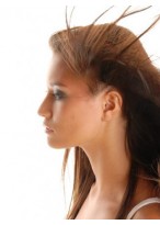 12 Inches Full Head 6 pcs Clip in Human Hair Extensions 