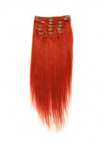 10 pcs From 14" Straight Clip In Full Head Set 