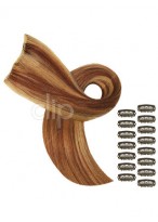 16" DIY Set Clip In Hair Extensions 