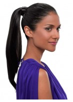 Pressure Clip Simply Straight Synthetic Ponytail 