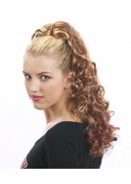 22" Curly Synthetic Ponytail With Drawstring 