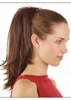 Synthetic Ponytail With Claw Comb Attachment 
