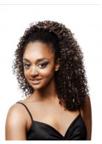 Fabulous Medium Curly Synthetic Half Wig 
