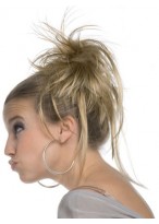 Scrunchie Style Synthetic Wrap 