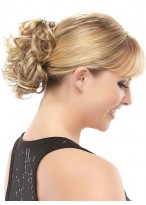 Classy Claw Clip Synthetic Curly Wrap 