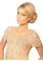 Synthetic Clip-In Small Messy Bun 