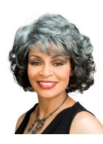 Wavy Chin Length Capless Synthetic Wigs 