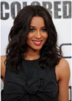 Ciara Wavy Lace Front African American Wigs 