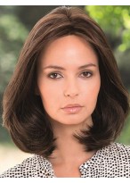 Flexibility Shoulder Length Lace Front Wigs 